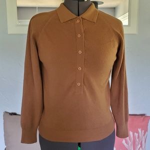 Vintage Button Sweater Shirt